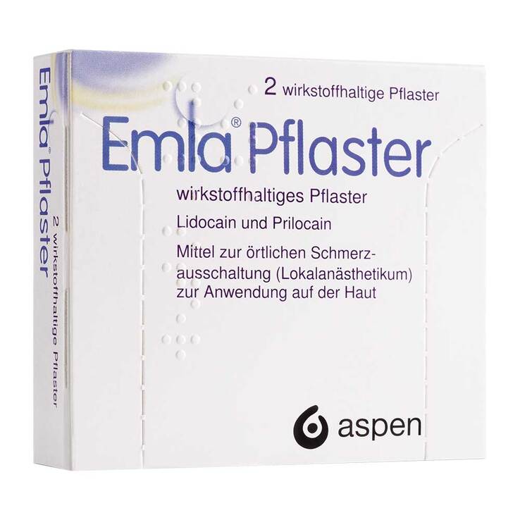 Emla Pflaster, 2X1 St