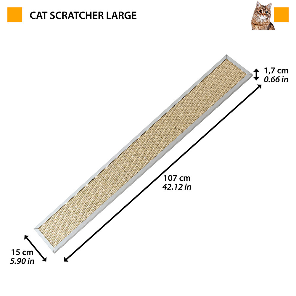 Bois à griffer cat scratcher ferplast rechange meubles chats chat sisal 2 mesures