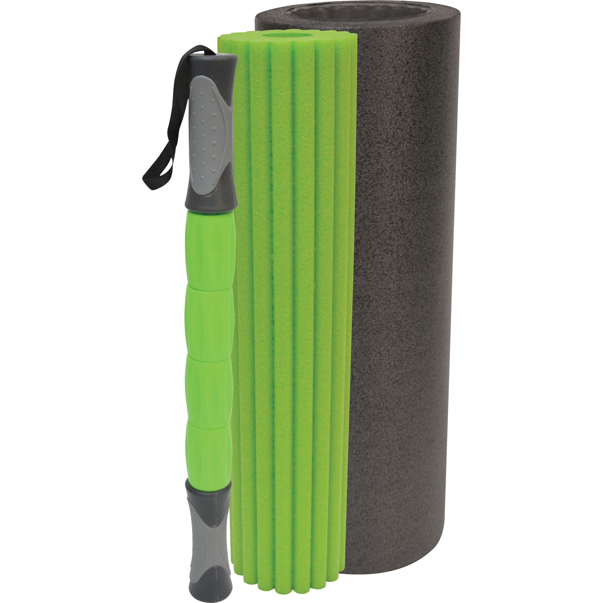 Schildkröt Fitness Massage Roller 3in1 Set grau