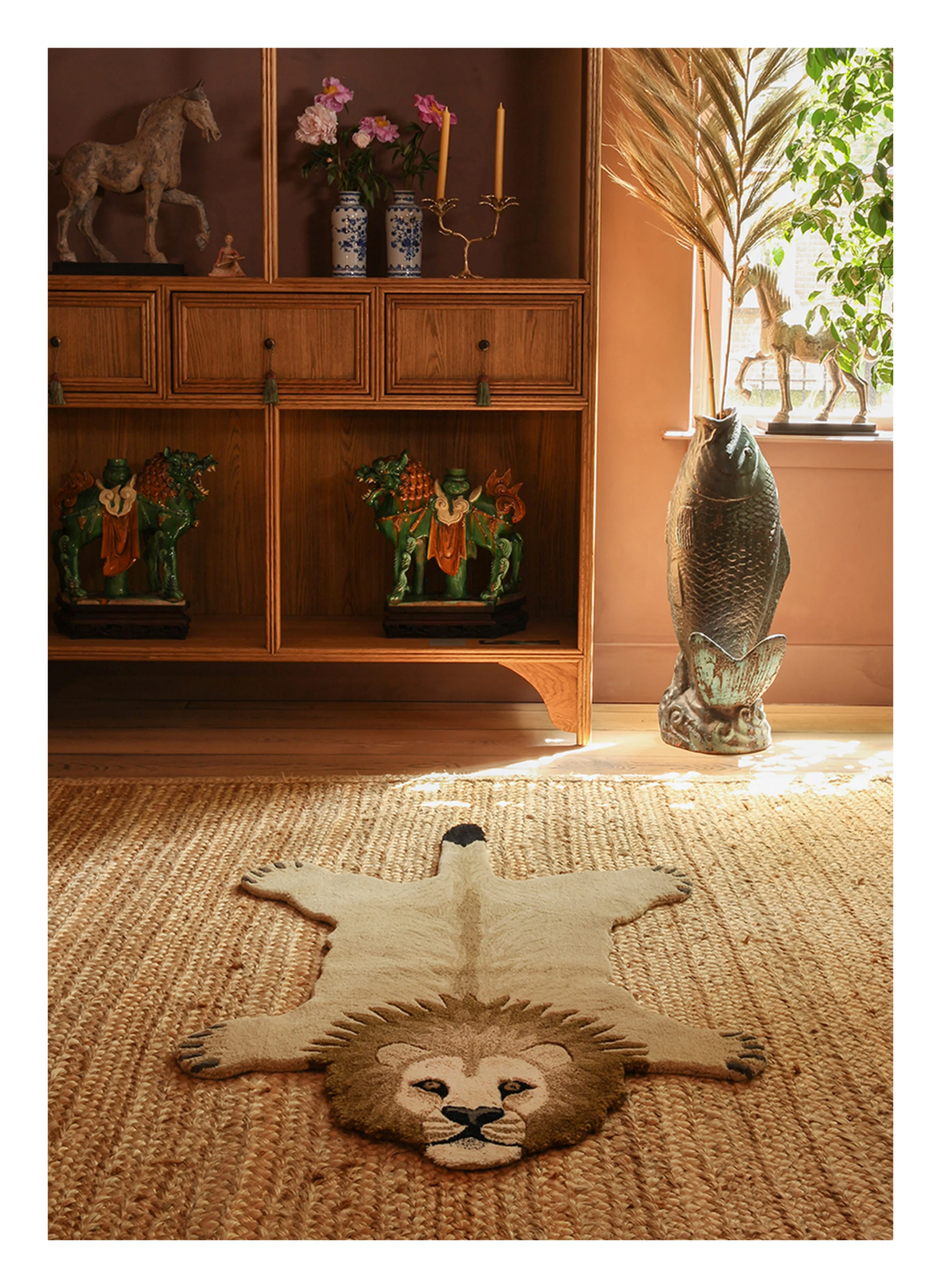 Doing GOODS Teppich MOODY LION