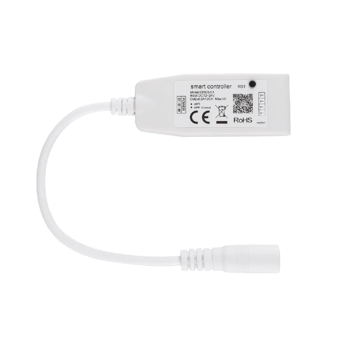 Ledkia Mini Contrôleur Variateur Ruban LED
