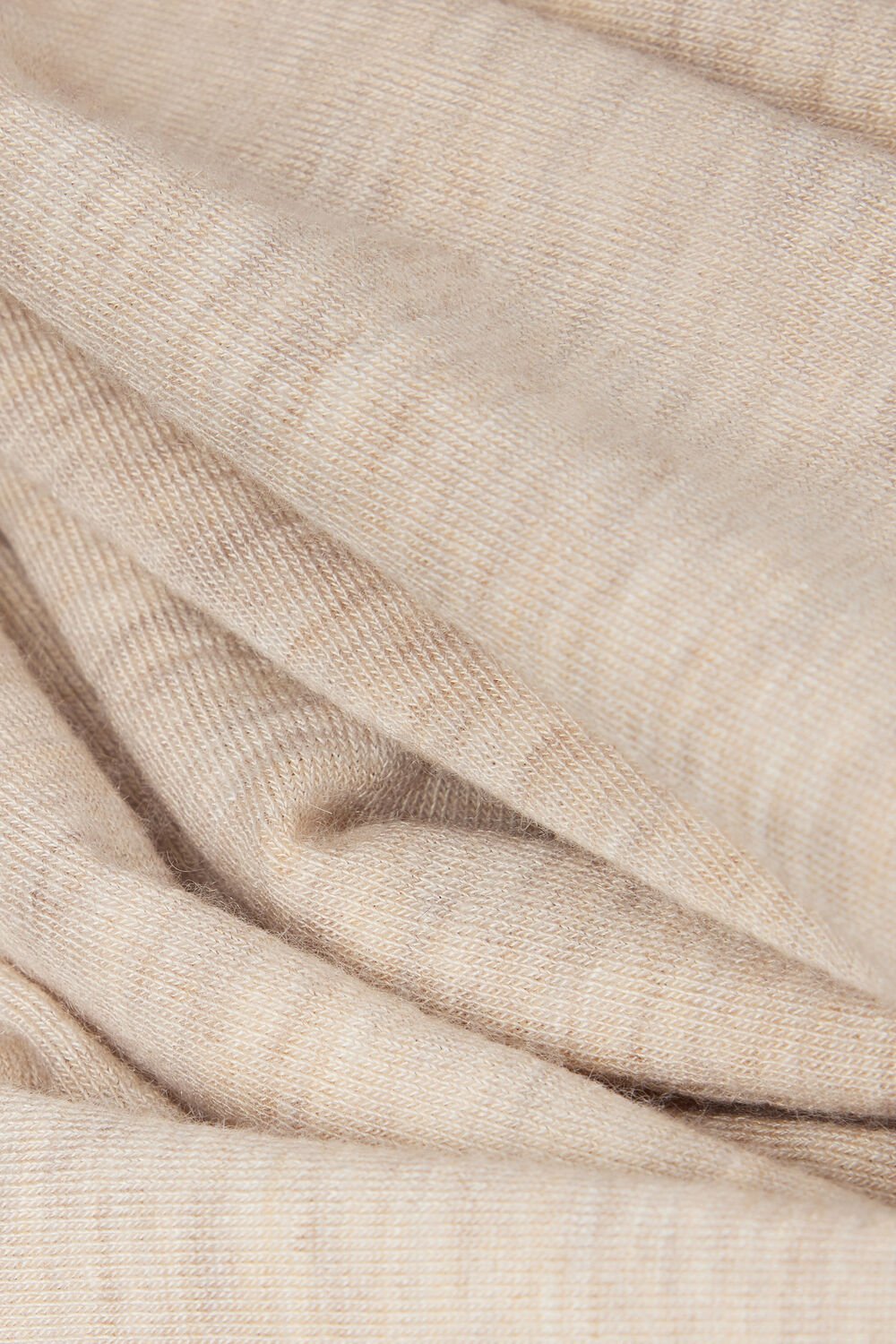 Calças Palazzo compridas em modal e cashmere