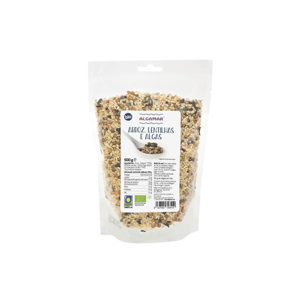 Arroz Com Lentilhas E Algas Bio