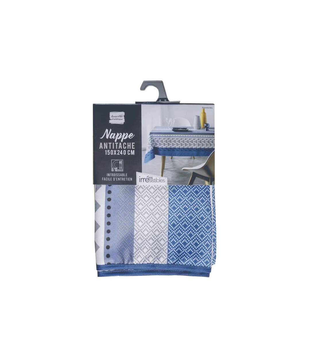 Nappe Antitache Pacome 150x240cm Bleu