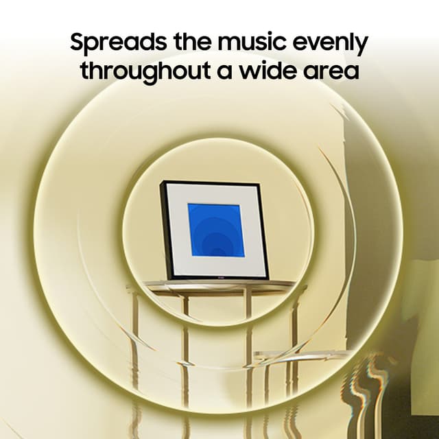 Samsung HW-LS60D Music Frame smarthøjttaler (sort)