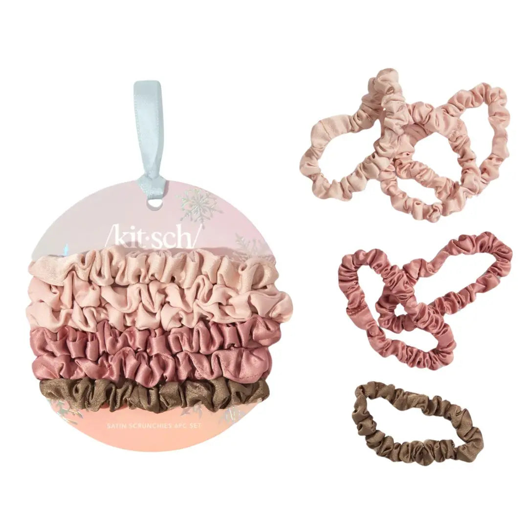Holiday Ultra Petite Scrunchies 6 Piece Set