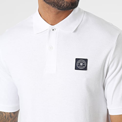 Polo Manches Courtes Virtual Blanc