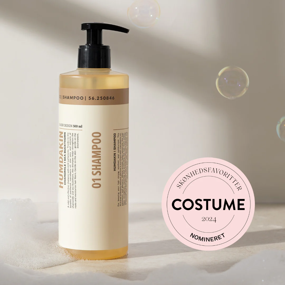 Humdakin  Shampoo, Chamomile and Sea Buckthorn - 500 ml.