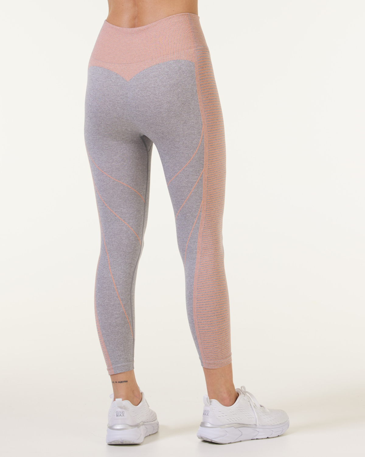 LEVITY Edge Seamless Tights Orange Peach