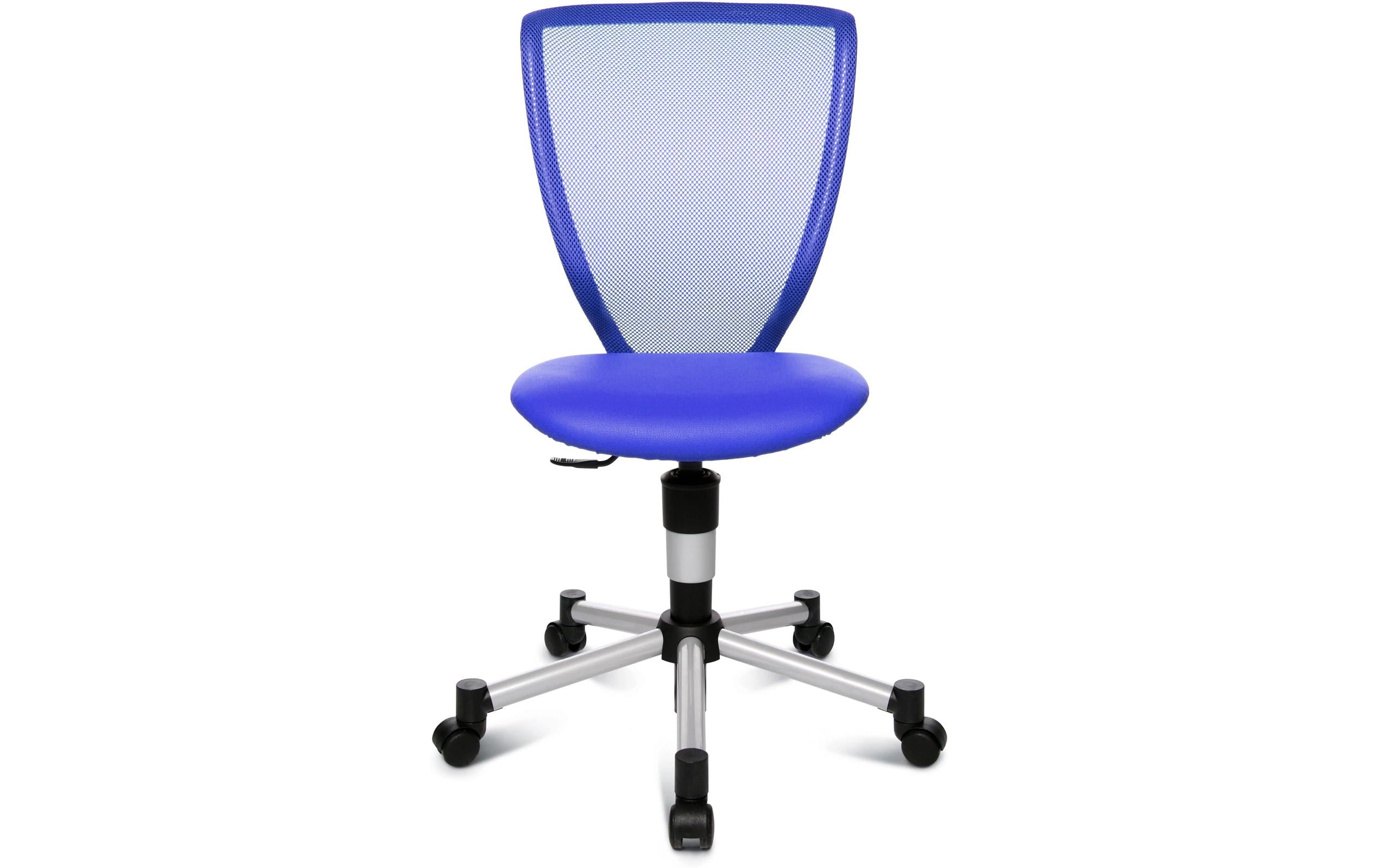 Kinder Bürostuhl Titan Junior, Blau<br>Mitwachsender Design-Kinder- und Jugenddrehstuhl