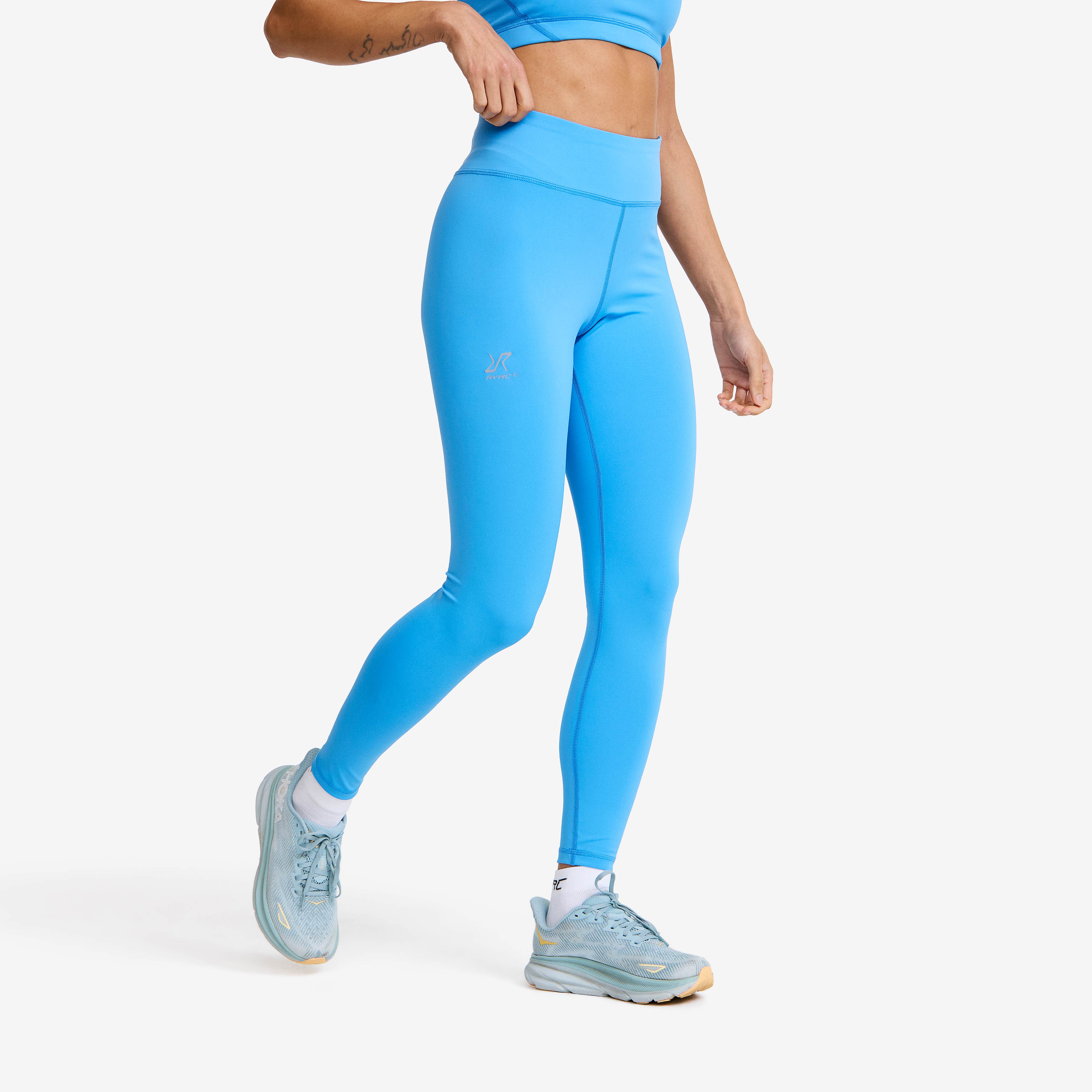 Flow High-waisted Leggings Dame Azure Blue