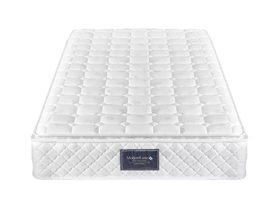 Matelas 90 x 200 cm ressorts ensachés 7 zones et mousse haute résilience ép.25cm - Merax