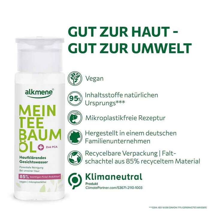 Alkmene Mein Teebaumöl Gesichtswasser, 150 ml