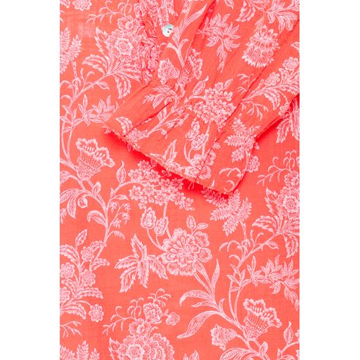 Sorbet Blomsterprint Bluse, Porcelain Rose, XXL