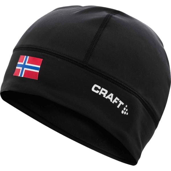 Bonnet ski de fond CRAFT CRAFT NATION BLK NORVEGE 19 BLACK NORVEGE