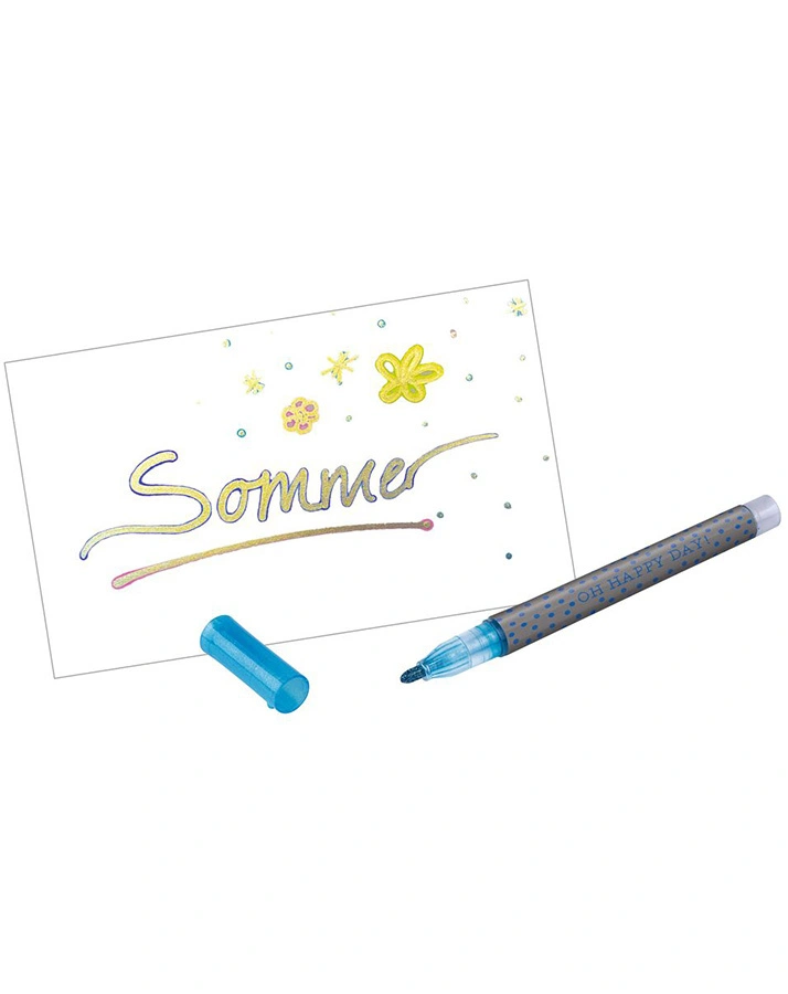 Outline-Buntstifte FLOWERS & FRIENDS 8er Set