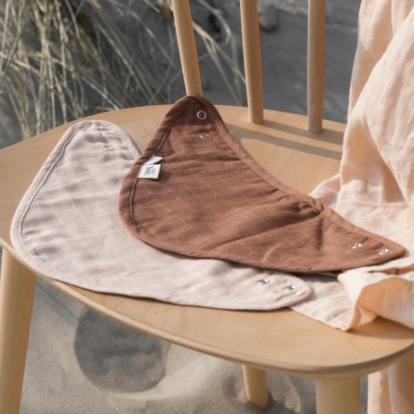 Baby Bello Bandana Slab Sandy Almond 2 Stuks