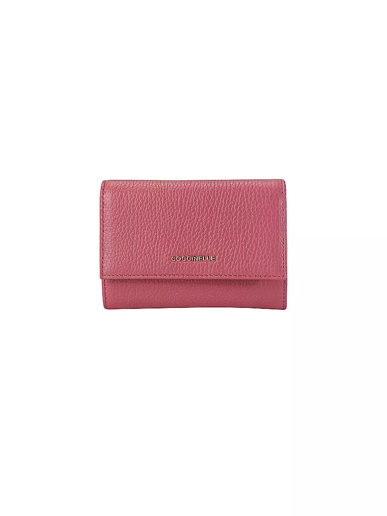 COCCINELLE Geldbörse METALLIC SOFT pink