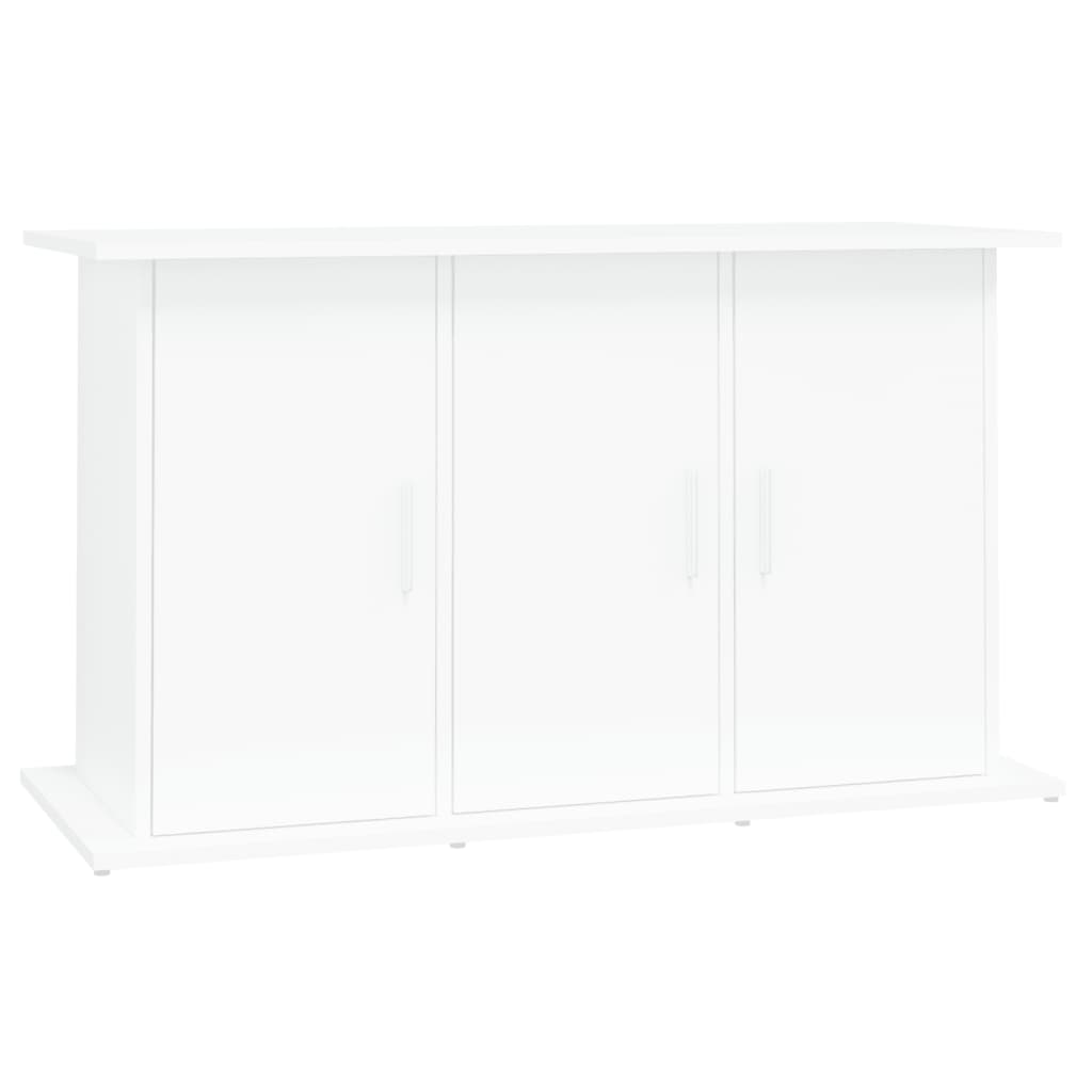 Suporte para aquário vidaXL, madeira engenheirada, branco, 101x41x58 cm