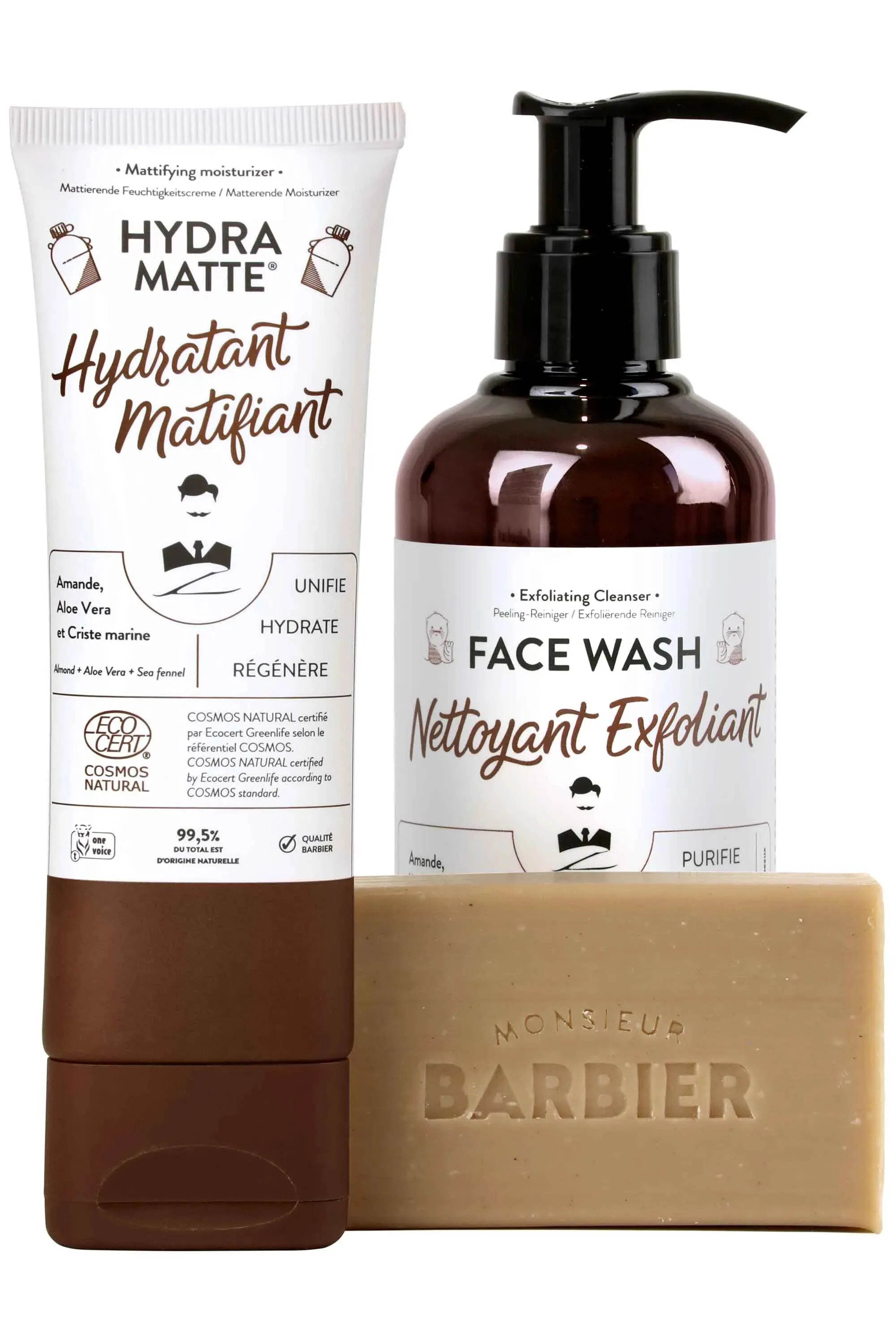 Monsieur Barbier Coffret de soin visage pour homme Happy Face