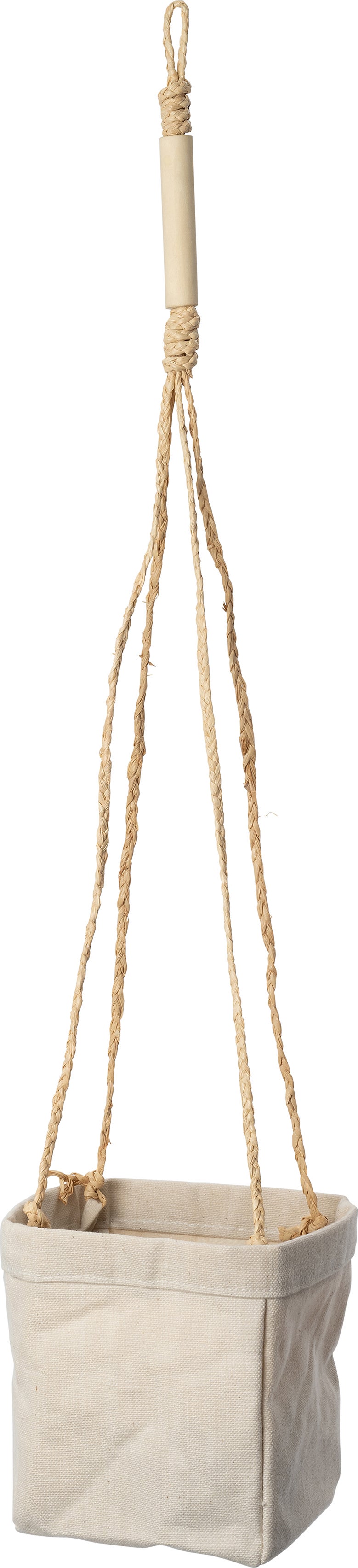 Intratuin opbergmand Raffa beige 12 x 12 x 15 cm