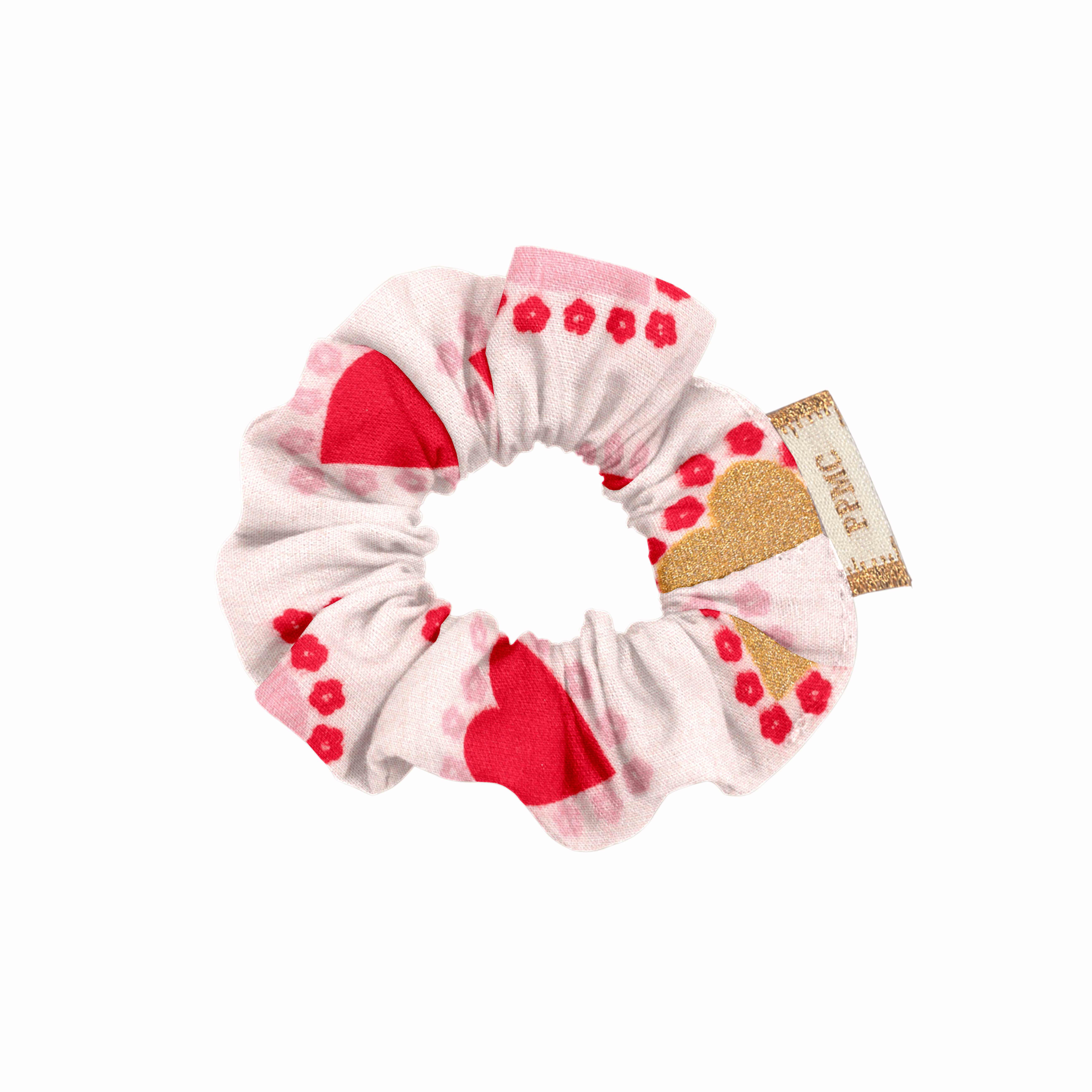 Mini Chouchou Petits Coeurs