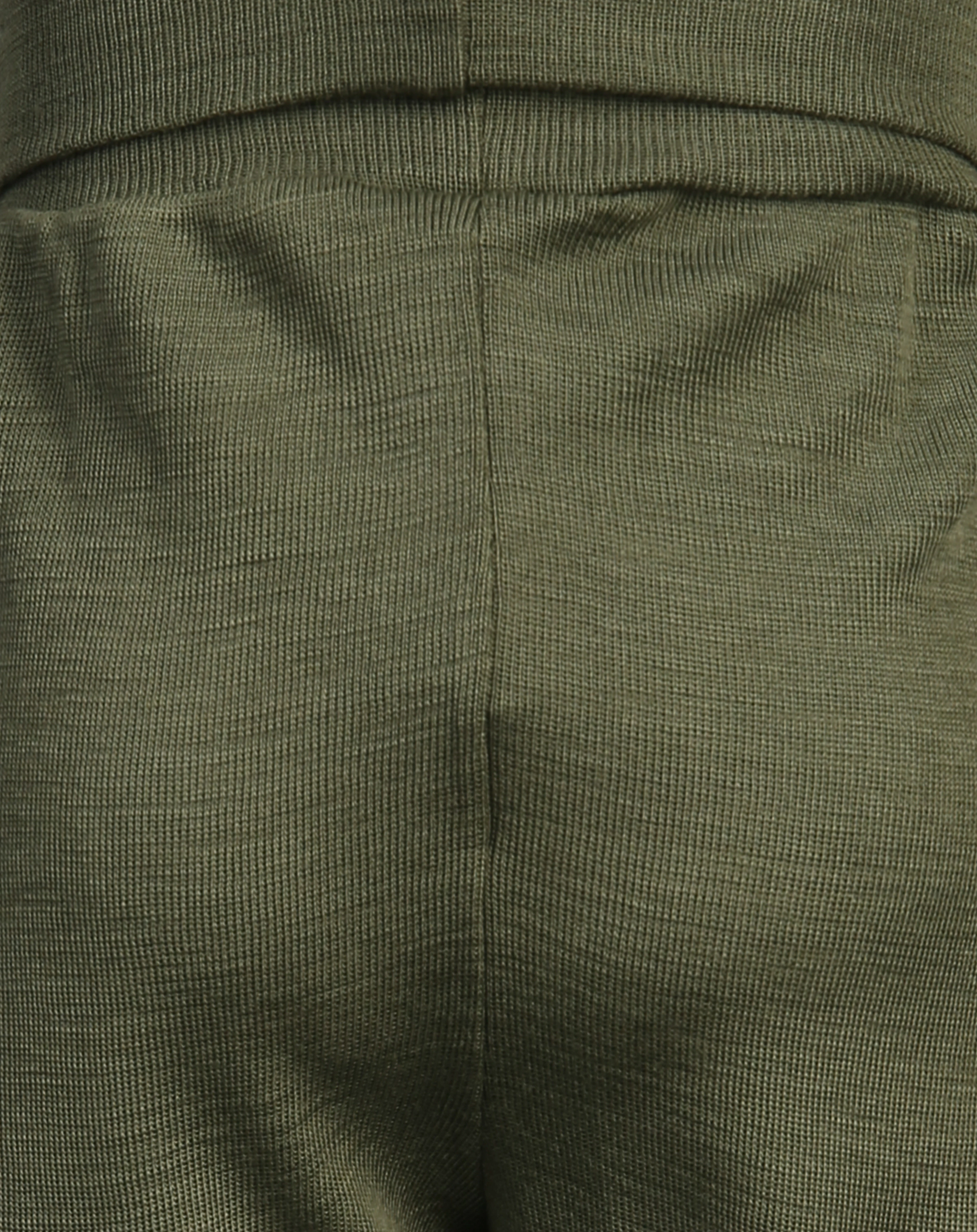 Woll-Hose SEIDENBABY mit Seide in olive