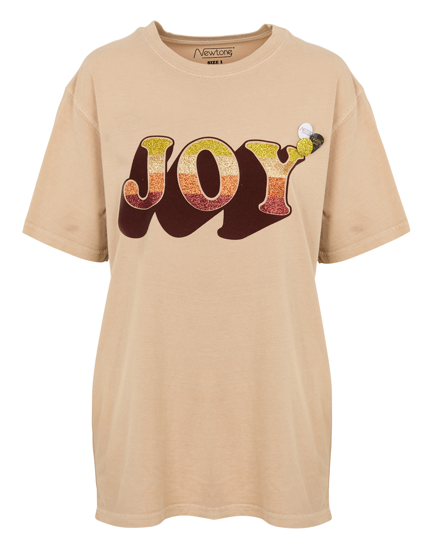 TRUCKER JOY - Tee-shirt droit col rond sérigraphié en coton | Vert