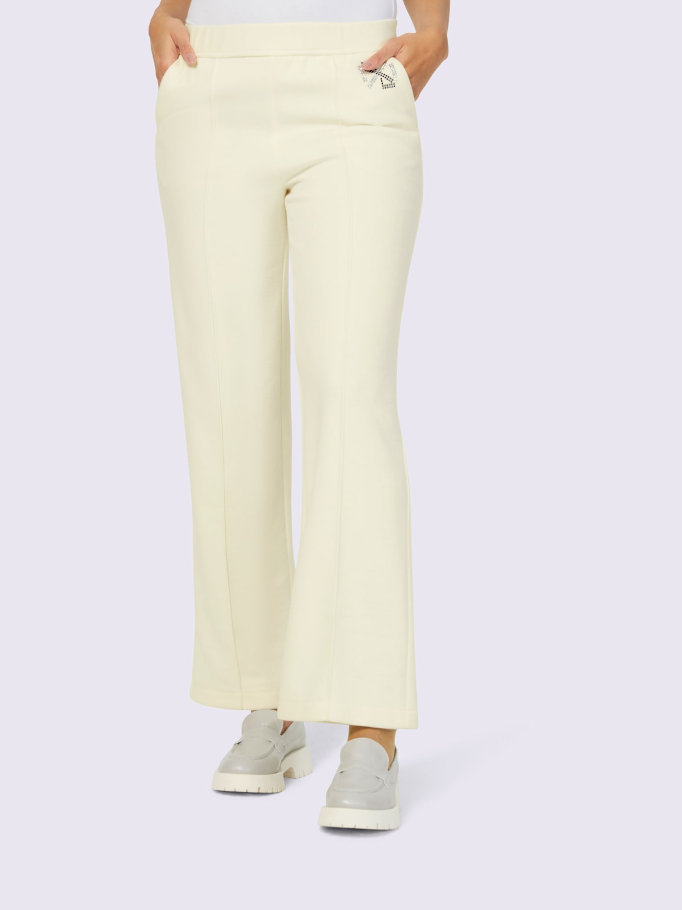 Pantalon avec viscose