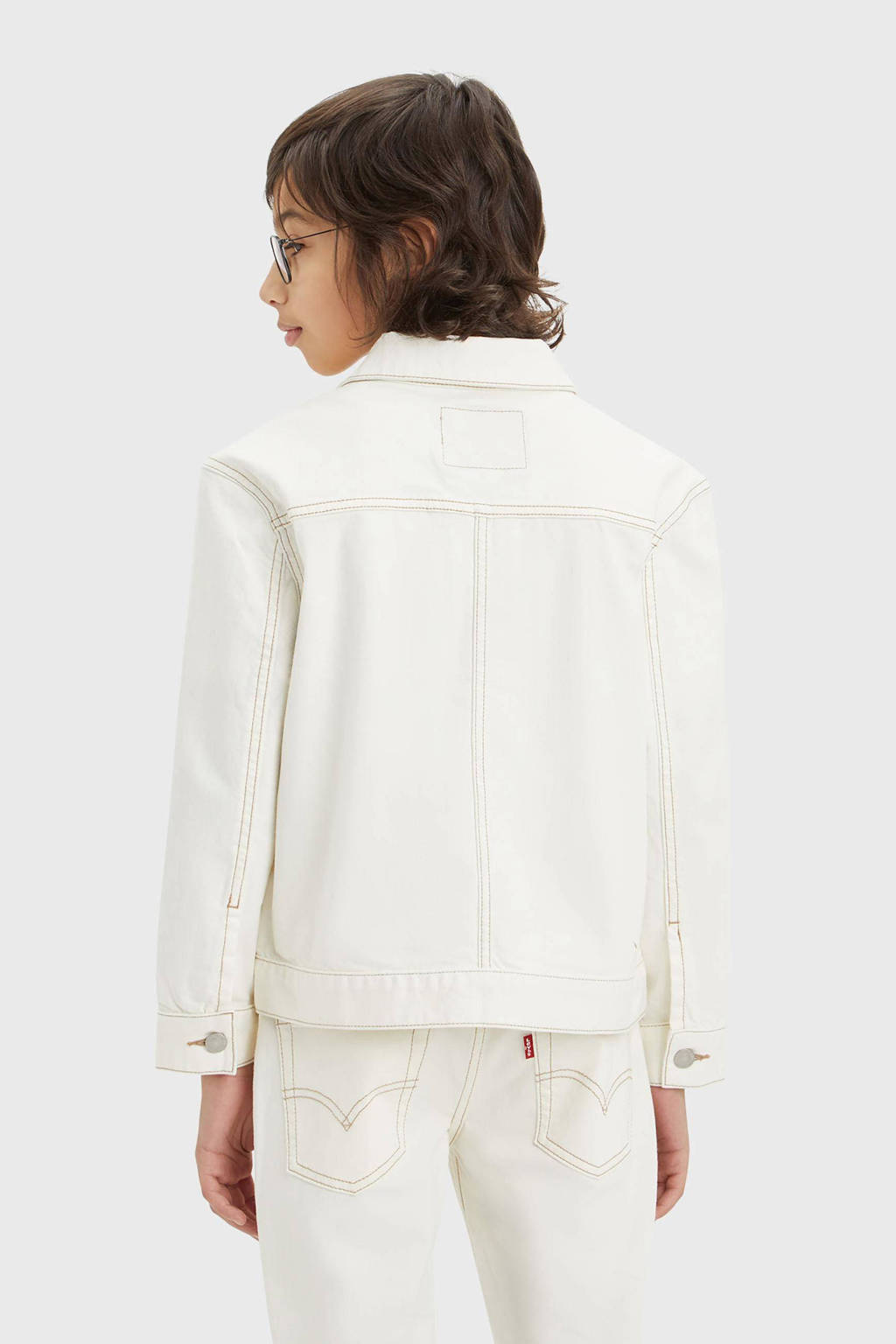 Levi's spijkerjas SUNRISE TRUCKER offwhite
