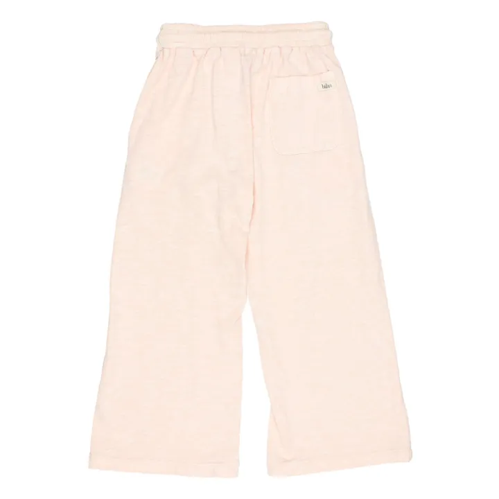Búho Pantalon Coton Flammé | Rose pâle