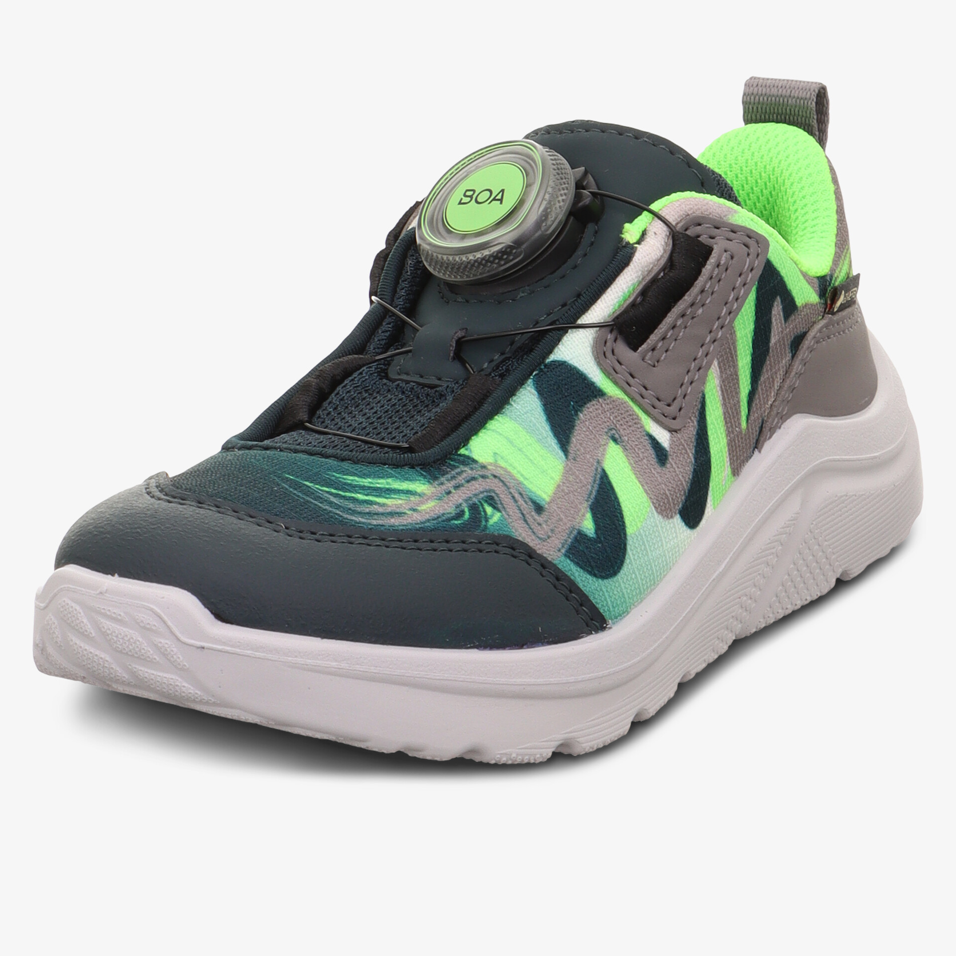Superfit Kinder Sneaker Low Grün - Jetzt erhältlich bei Reno.de