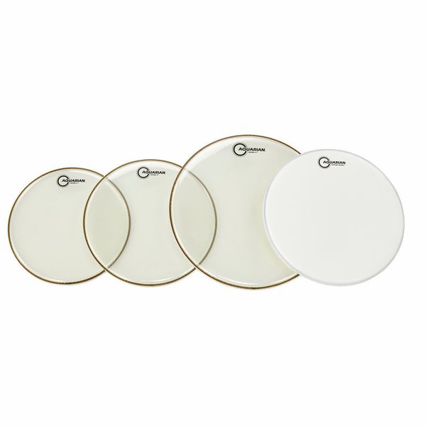 Aquarian QS2-B Drum Head Set Standard