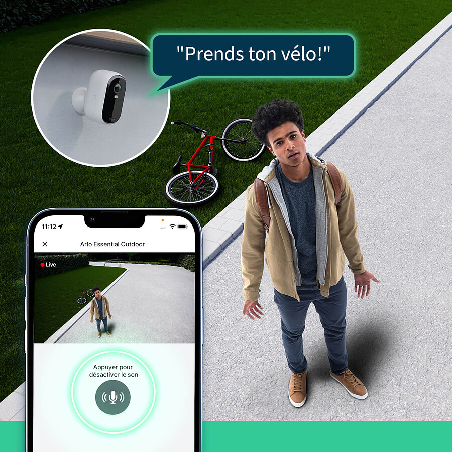Arlo Essential 2K Outdoor x2