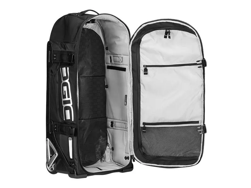 OGIO Rig 9800 Travel Bag, Trolley, Blød skal, Sort, Black, 2 hjul, Rullehjul