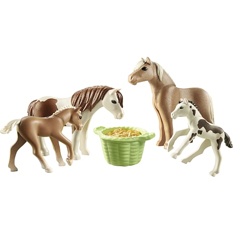 Playmobil 71000 islandsk pony med føl