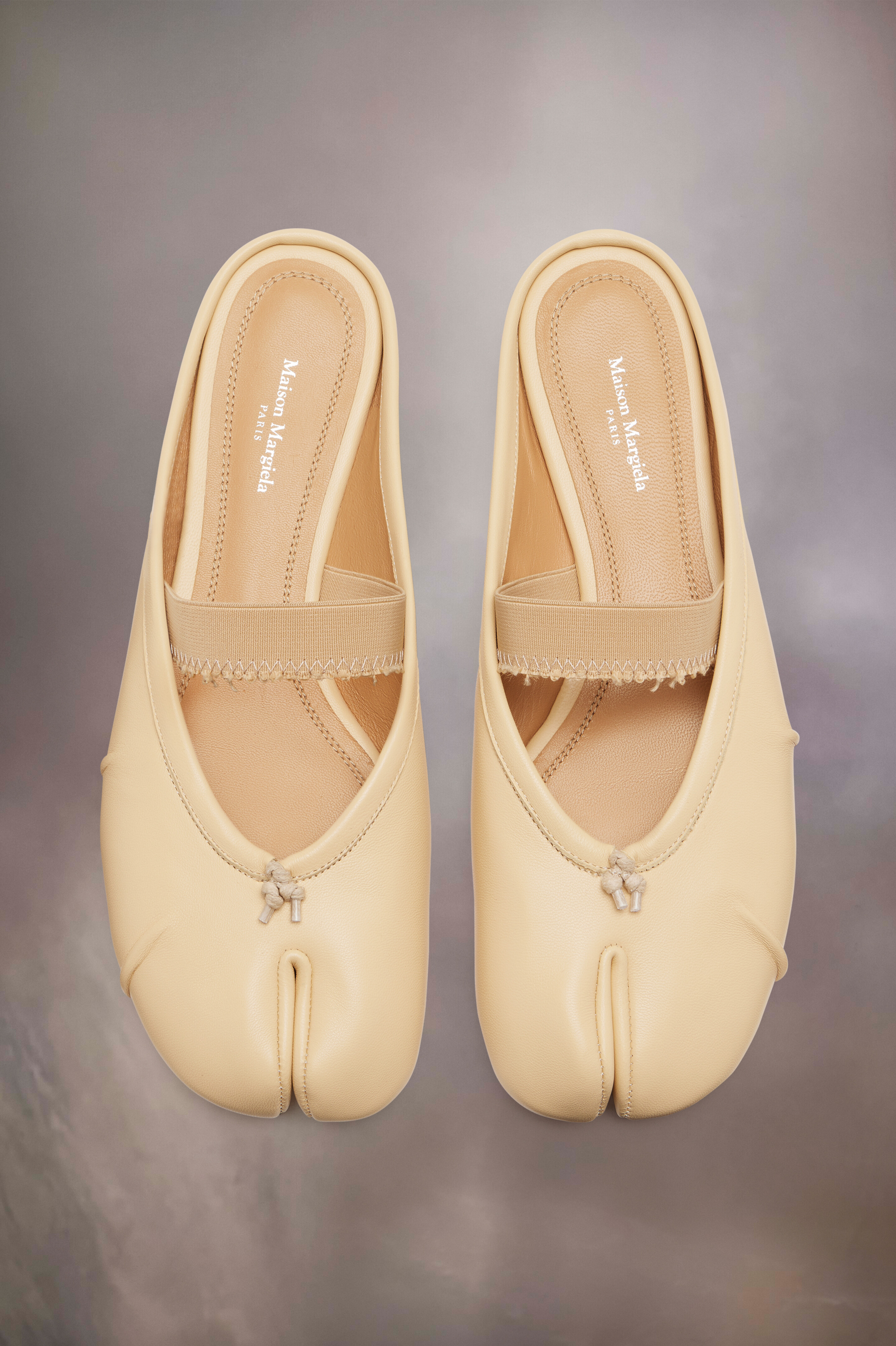 TABI BALLERINA MULE ELASTIC BAND Nude