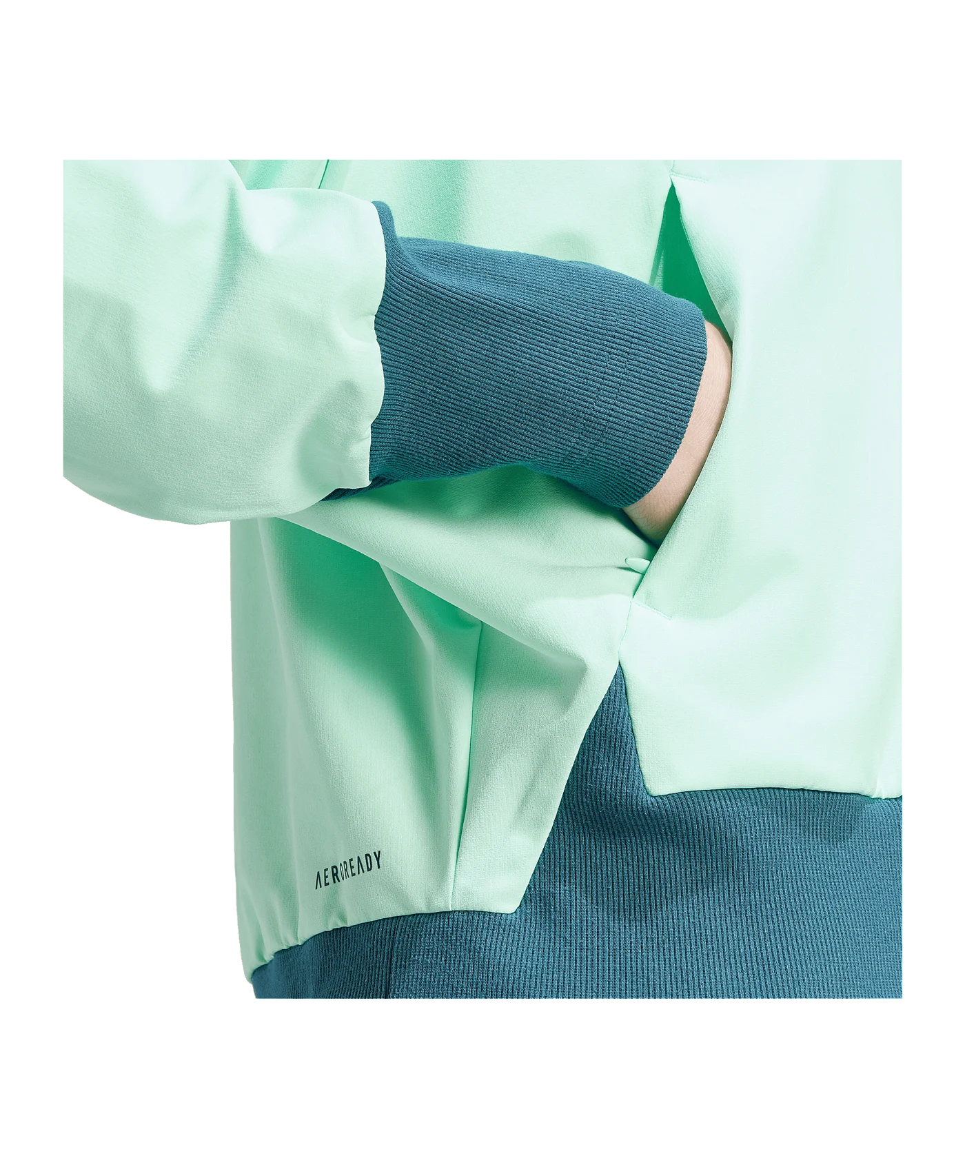 adidas Team Kapuzenjacke Damen Grün