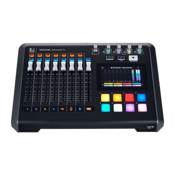 Tascam Mixcast 4 Bag Bundle