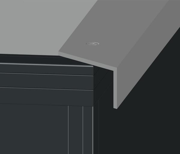 KGT Schneckenkante für Aluminium-Hochbeet