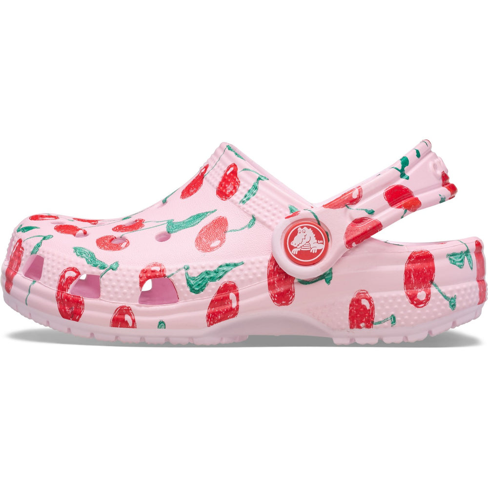Køb Crocs Pink Milk Classic Fresh Fruits Clog