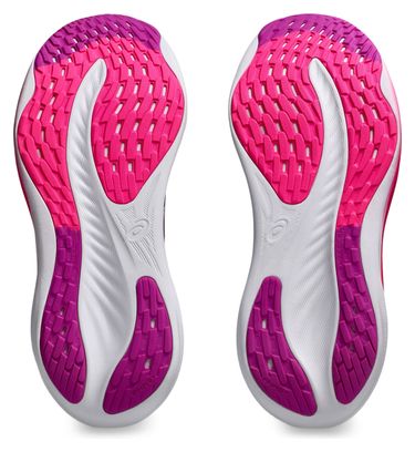 Chaussures Running Asics Gel-Nimbus 26 Bleu/Rose Femme