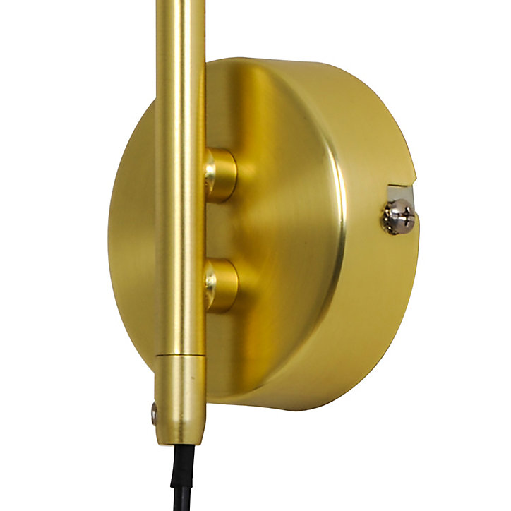 Applique murale incandescent Ghlin GoodHome E27 or