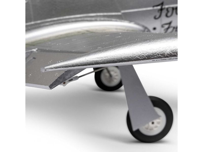 E-flite Warbird P-51D Mustang 1000 mm PNP Warbird-Modell für Einsteiger und erfahrene Piloten
