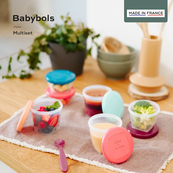 Babybols Multiset Pots de Conservation Hermétiques   de               Babymoov