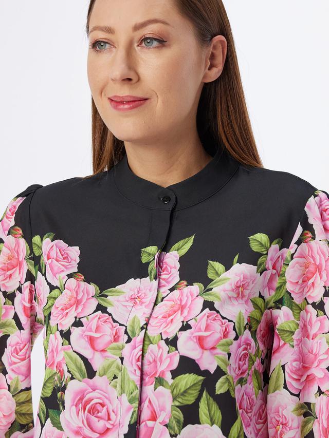 Longbluse Floral