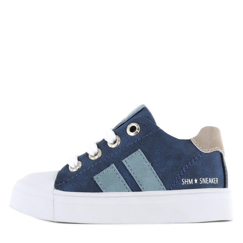 Shoesme dunkelblaue Sneaker mit Streifen
