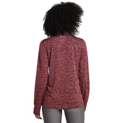 Under ArmourUA Tech 1/2 Zip Twist - rot