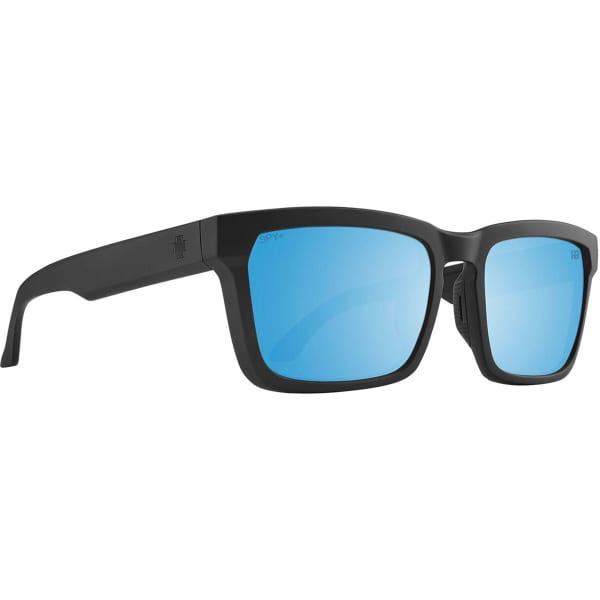 Lunette de soleil lifestyle SPY HELM TECH MATTE BLACK HAPPY BOOST POLAR ICE BLUE MIRROR