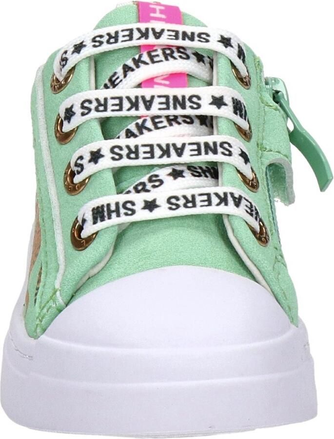 Shoesme veterschoen Veterschoenen groen